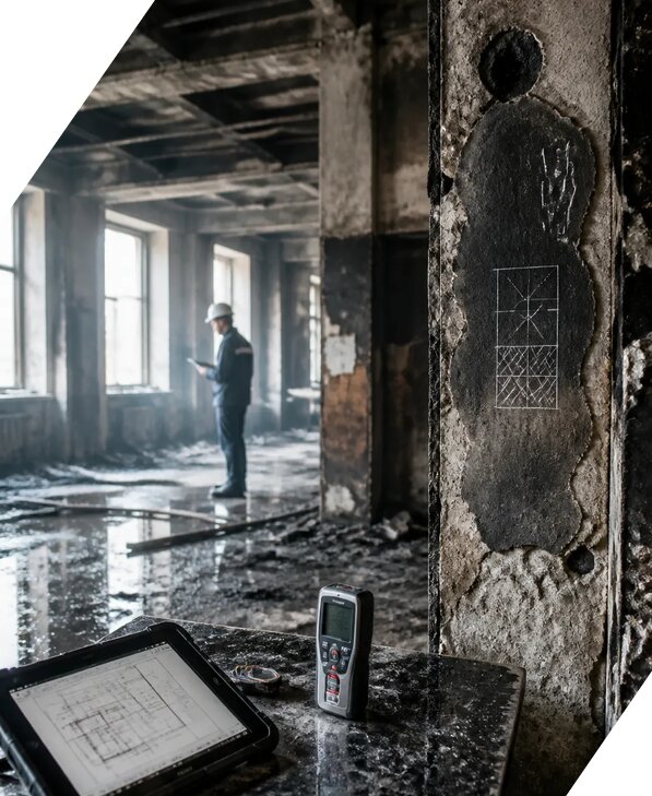 Обследование зданий после пожара в Петропавловске-Камчатском от 15542 р. | ЭкспертизаРоссия